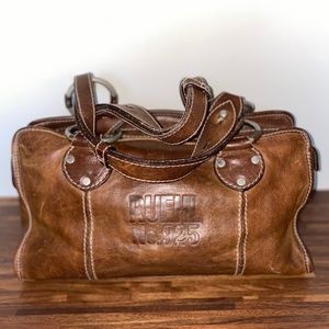 Ruehl No 925 by Abercrombie Genuine Leather Purse Shoulder Bag Made in Italy